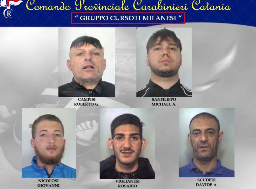 Arrestati clan Cursoti milanesi