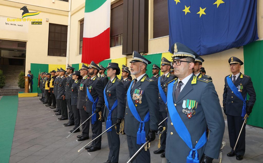 Guardia di Finanza Catania, celebrazioni