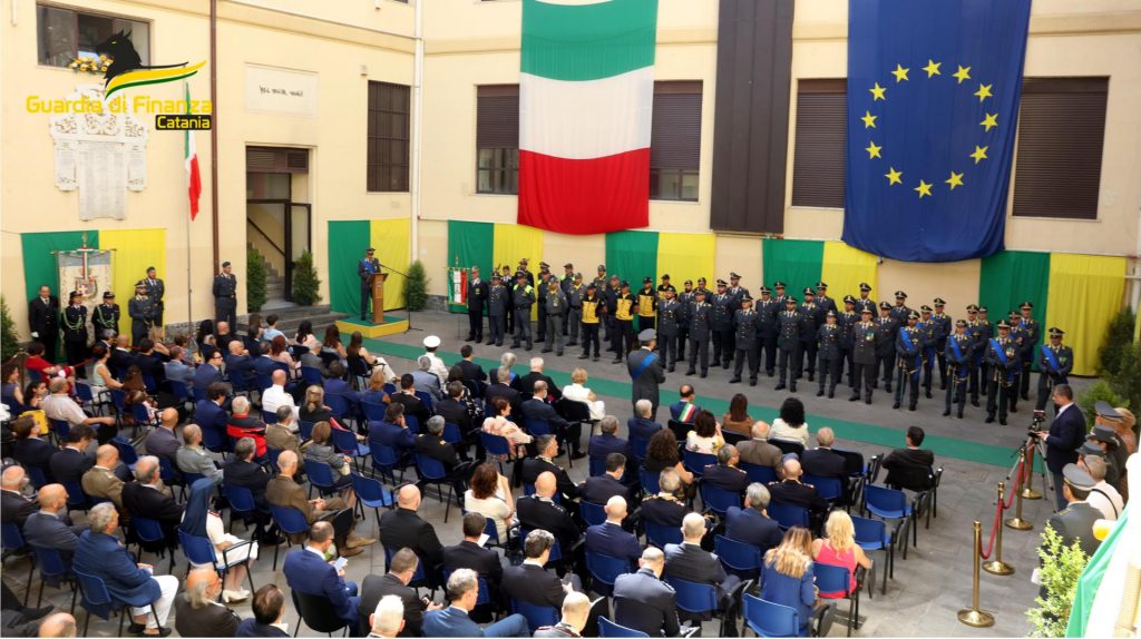 Guardia di Finanza Catania, celebrazioni