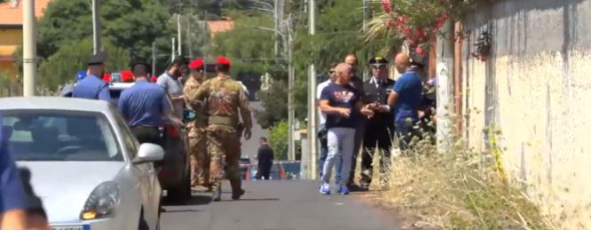 Il luogo dove è stato trovato il cadavere di Elena