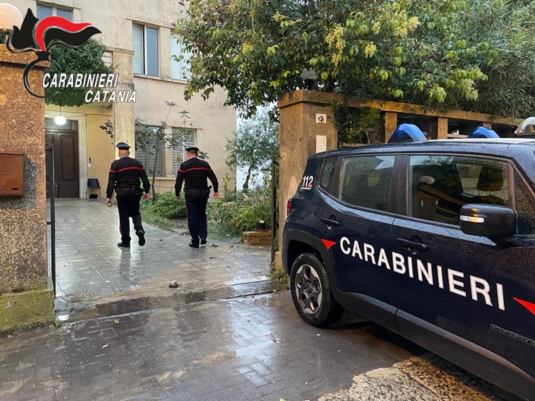 Carabinieri Licodia Eubea, intervento