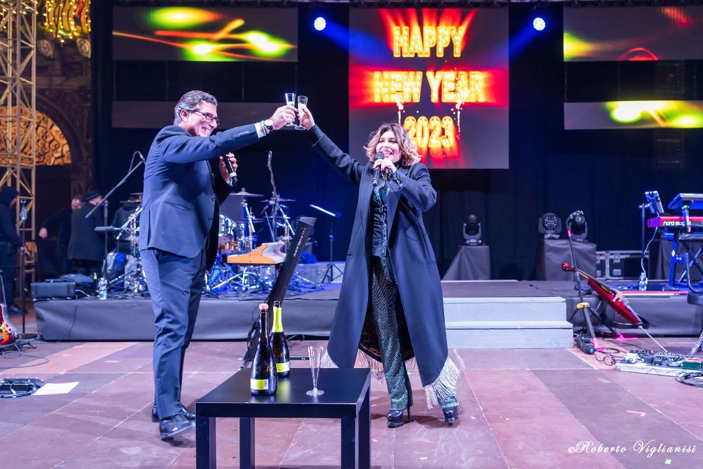 Capodanno 2023, Giusy Ferreri brinda