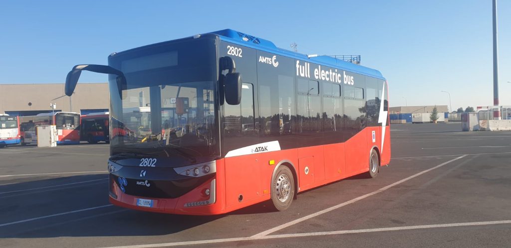 Catania, autobus elettrici