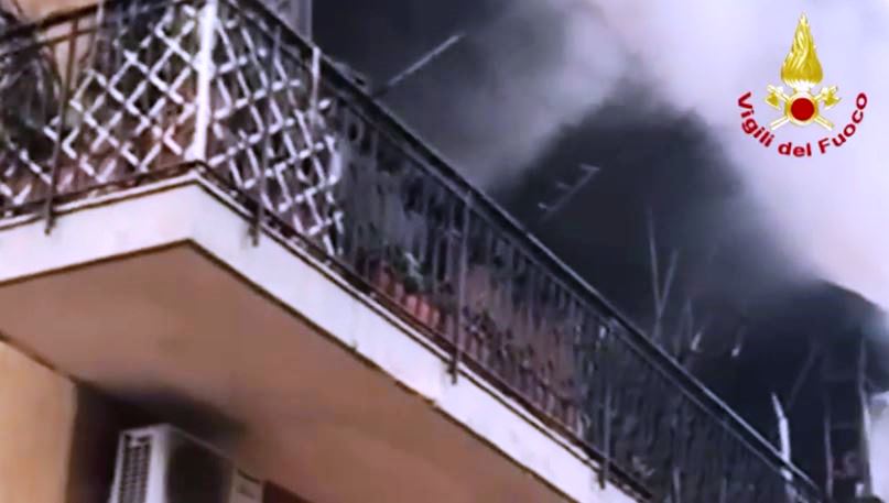 L'incendio di Catania