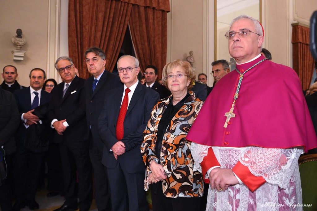 Consegna della Candelora d'oro al procuratore Zuccaro, presenti