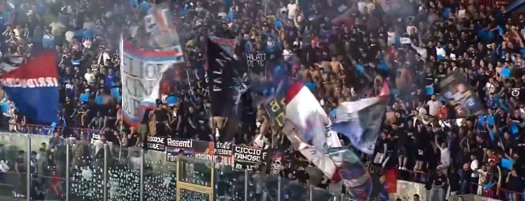 Catania - Avellino 1 - 0, il popolo rossoazzurro