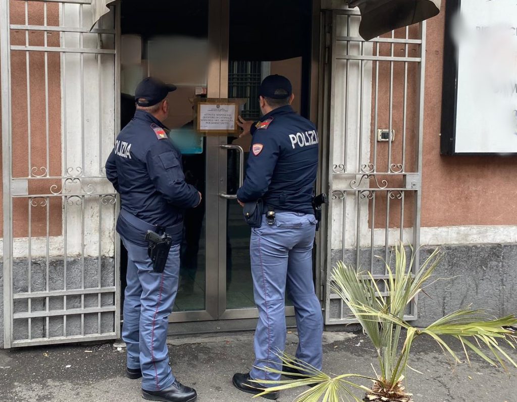 Centro storico, il questore di Catania sospende l’attività di un bar