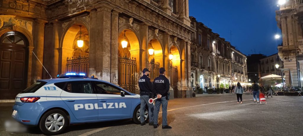 I controlli interforze della movida catanese