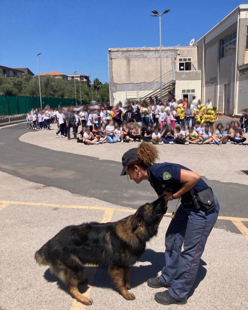 La Polizia incontra gli studenti dell’I.C. “Leonardo da Vinci” di Misterbianco nel ricordo della strage di Capaci