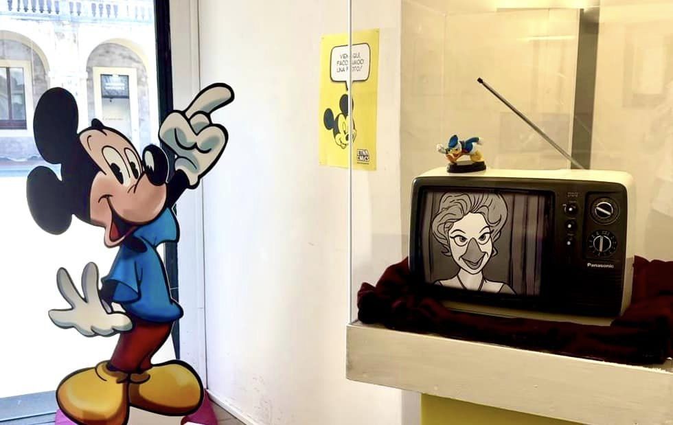 Mostra 70 anni di TV visti da Topolino