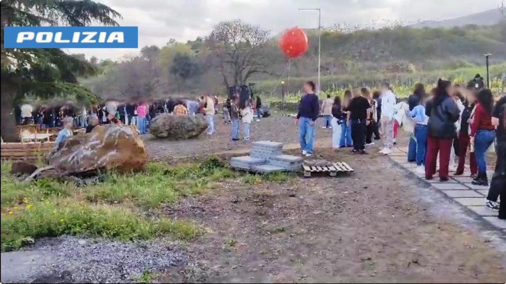 Zafferana Etnea, la discoteca abusiva scoperta dalla Polizia