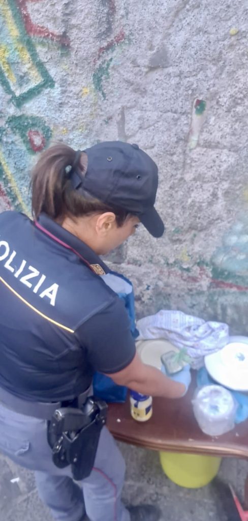 Controlli della Polizia a San Berillo