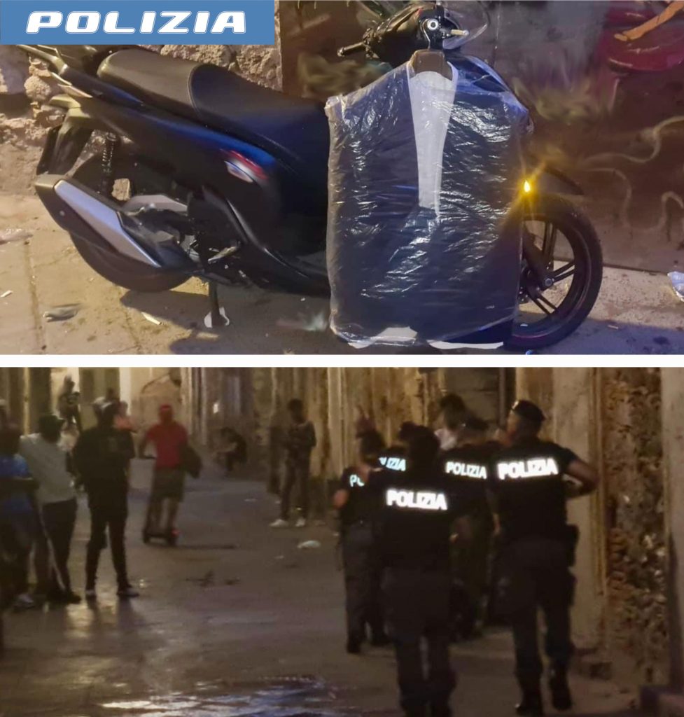 Controlli della Polizia a San Berillo