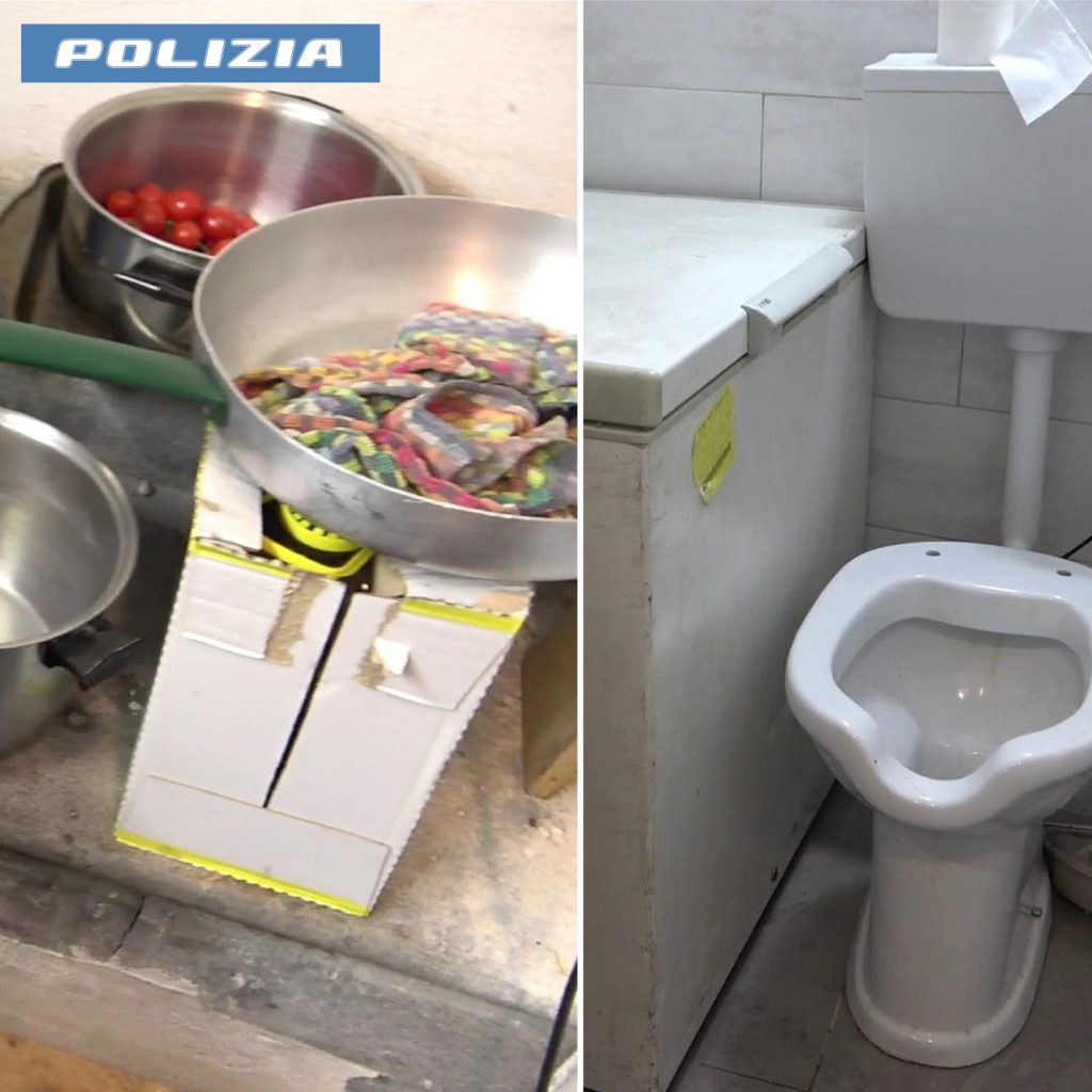 Polizia sequestra cibi mal conservati