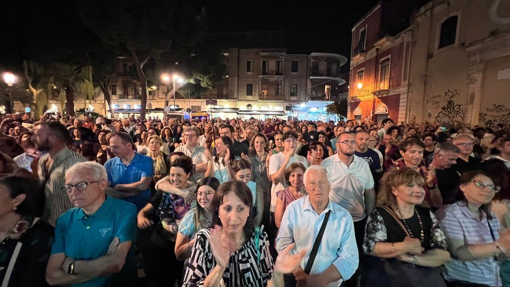 Castello Ursino, pubblico presente al concerto