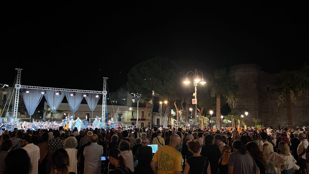 Castello Ursino, pubblico presente al concerto