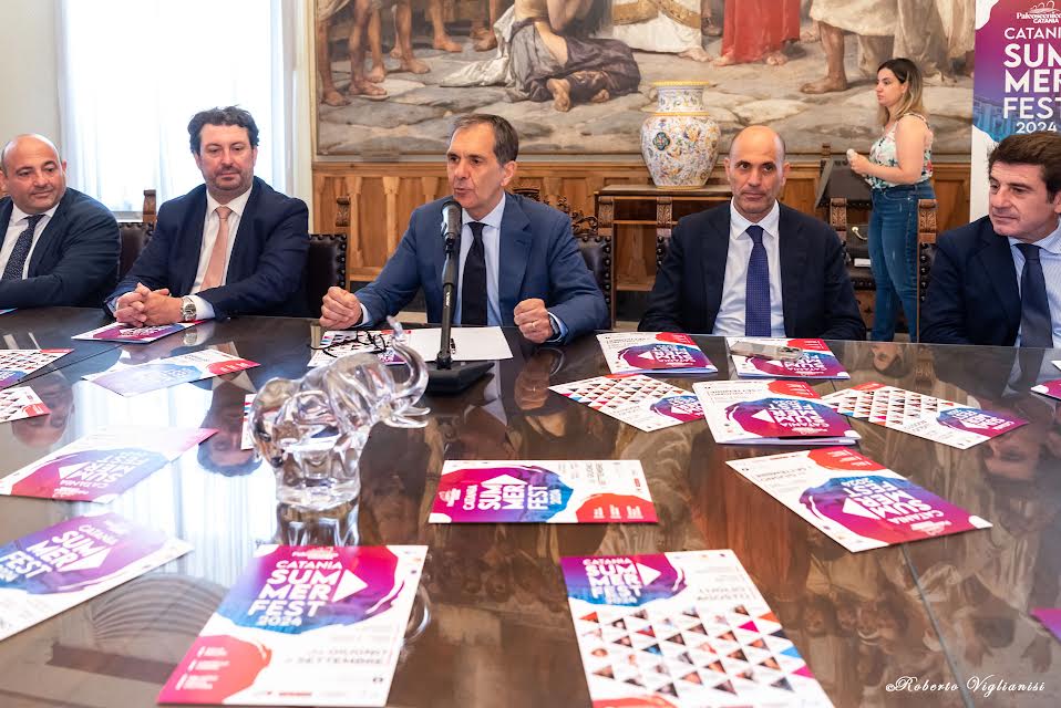 Conferenza stampa Summer fest 2024, sindaco Trantino
