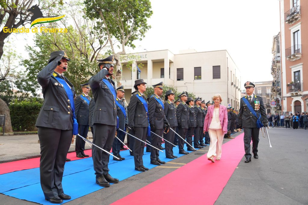 Guardia di finanza, celebrazione del 250° anniversario di fondazione