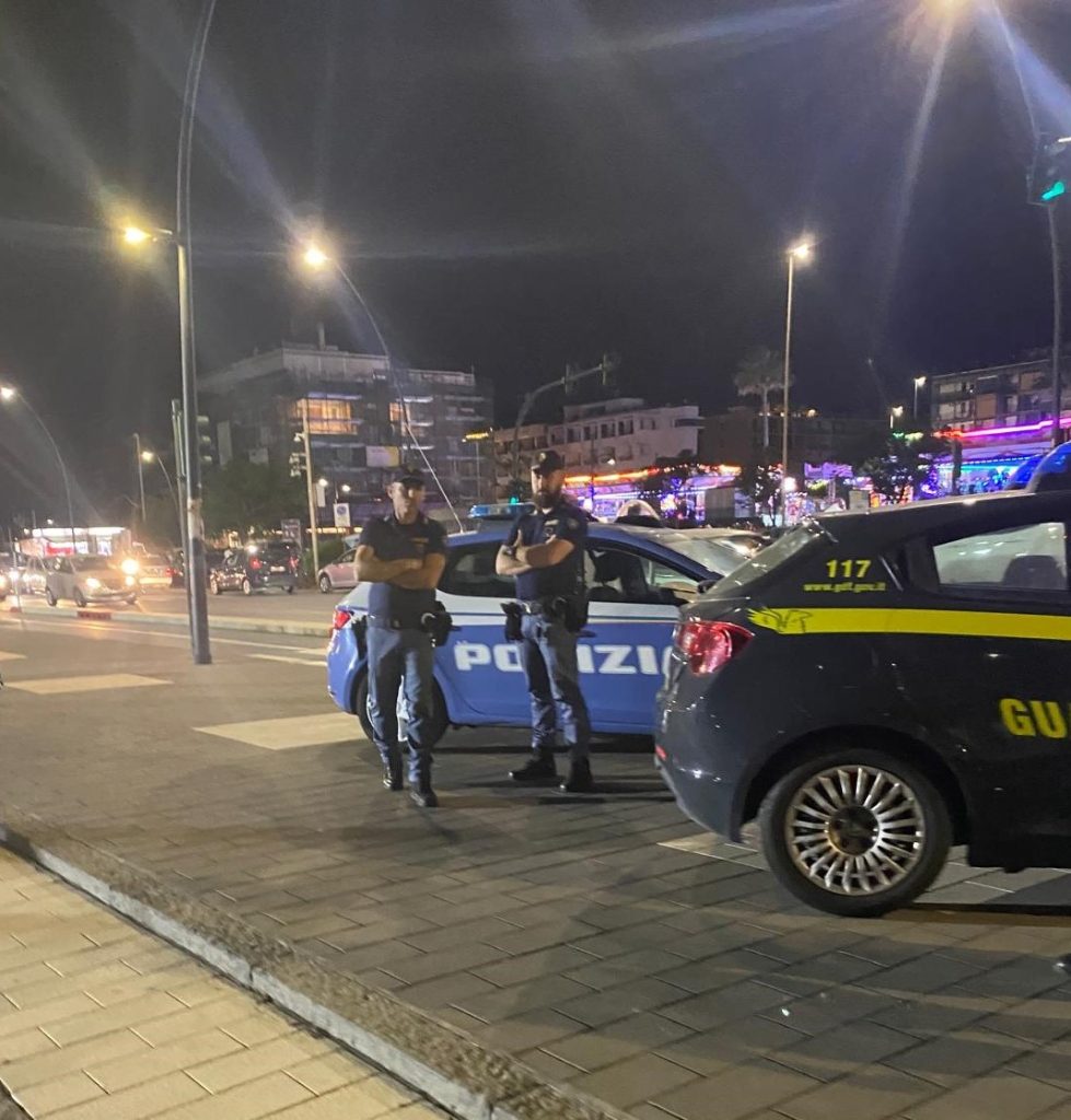 Movida sempre più sicura grazie alle Forze dell’ordine, Polizia e Guardia di finanza