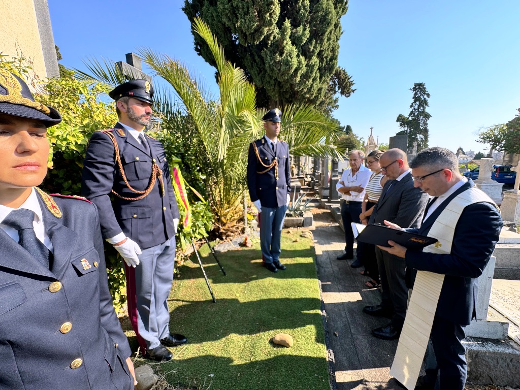 Commemorazione poliziotti Lizzio e Montana