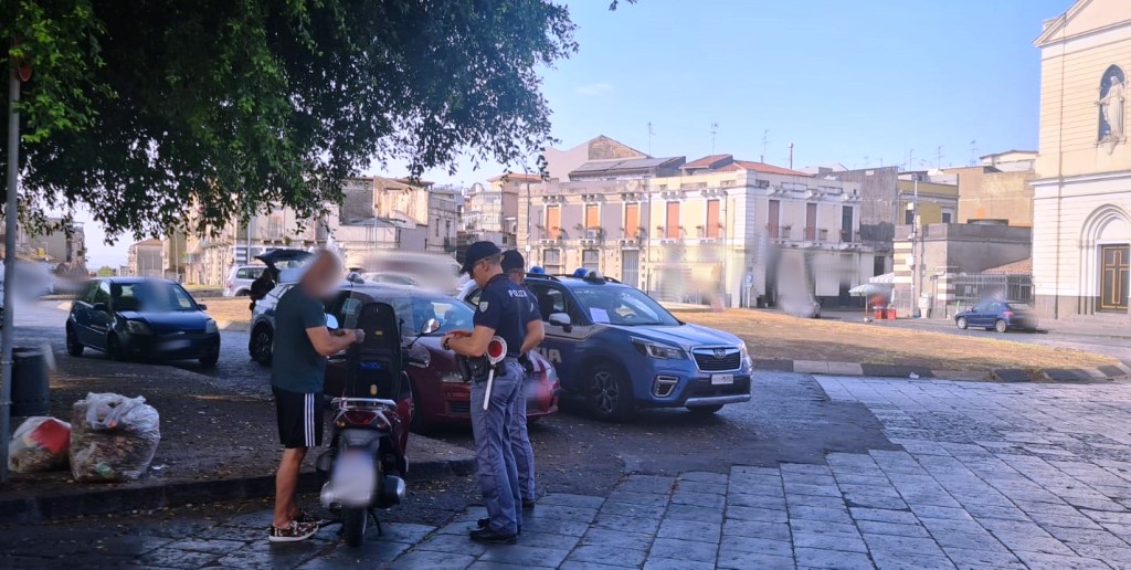 Controlli a San Berillo della Polizia