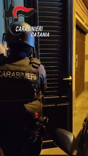 L'operazione dei Carabinieri