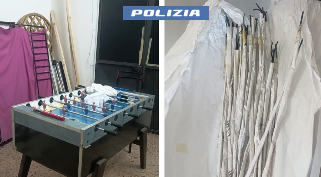 Sala scommesse e botti sequestrati