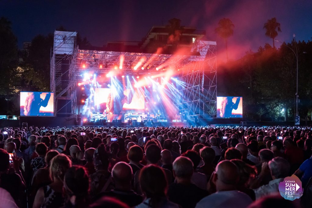 Catania summer fest 2024, doppio successo dei Pooh nella Villa Bellini