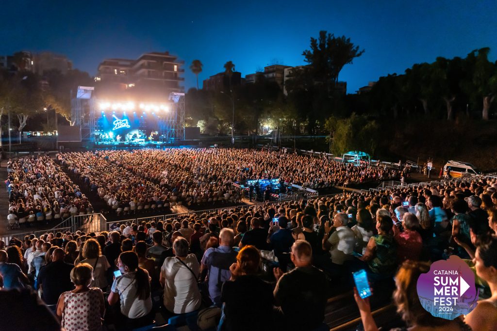 Catania summer fest 2024, doppio successo dei Pooh nella Villa Bellini