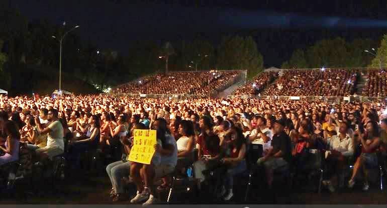 Mahmood, Catania 20 agosto 2024, pubblico