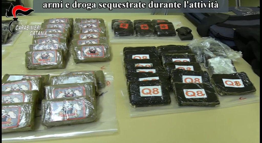 Operazione Leonidi bis, droga sequestrata