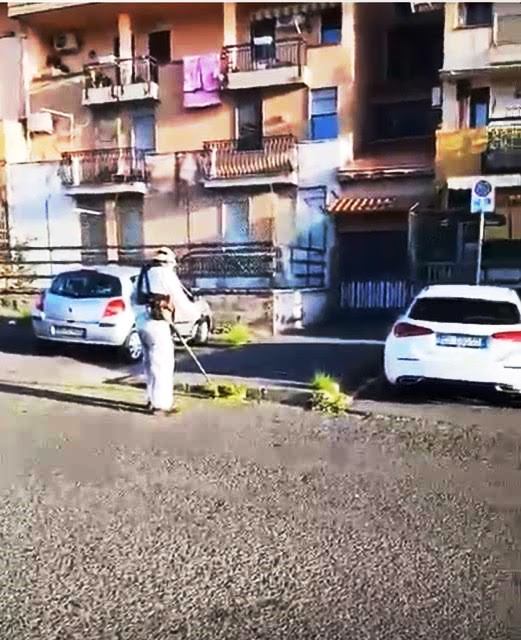 Altra settimana di interventi di pulizia in città e rimozione residui cenere