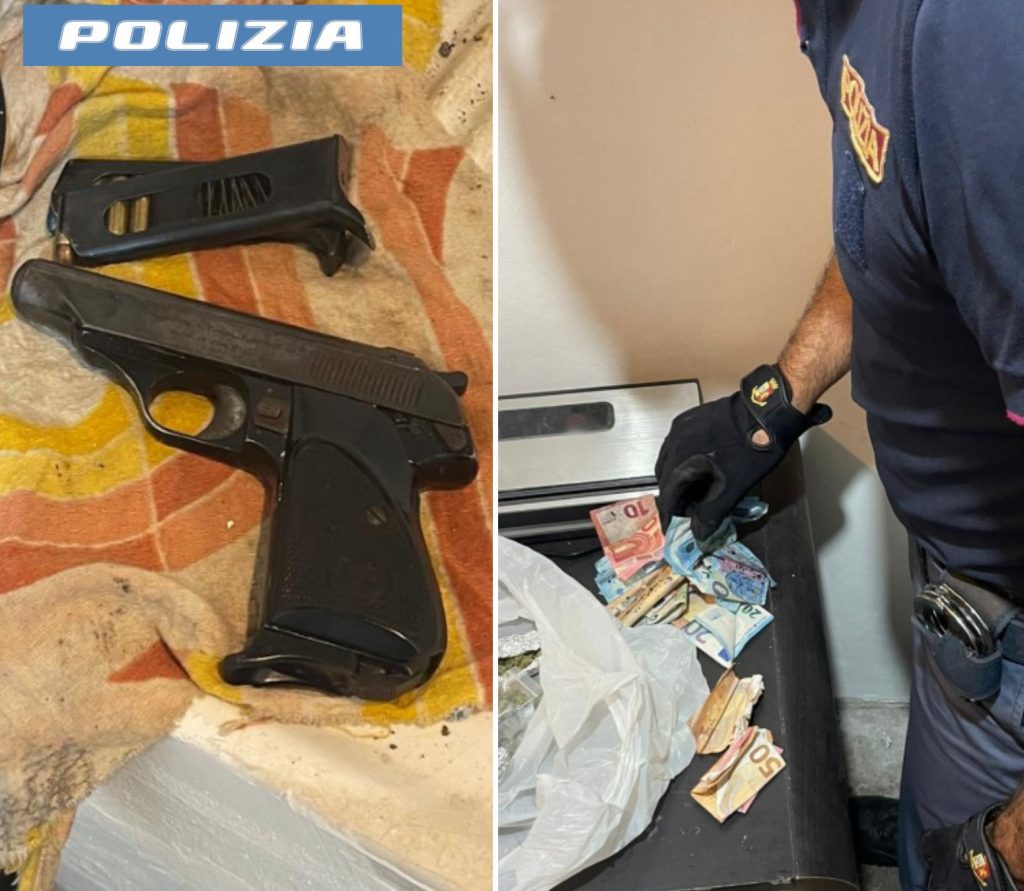 Armi, droga e soldi sequestrati