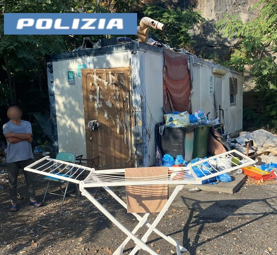 Controlli della Polizia a San Berillo