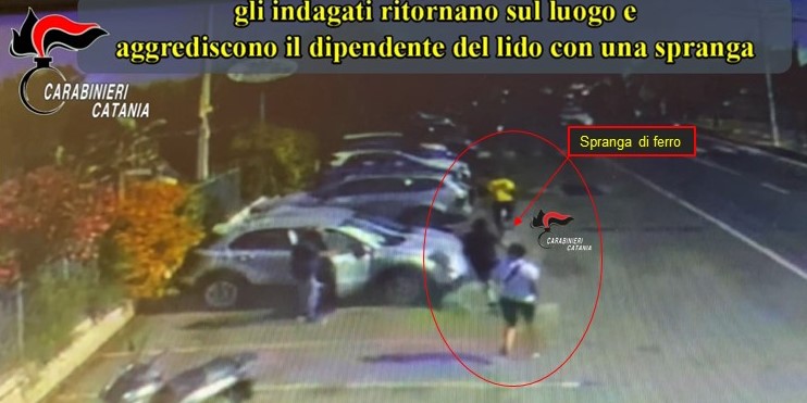 Carabinieri Piazza Dante, immagini videosorveglianza