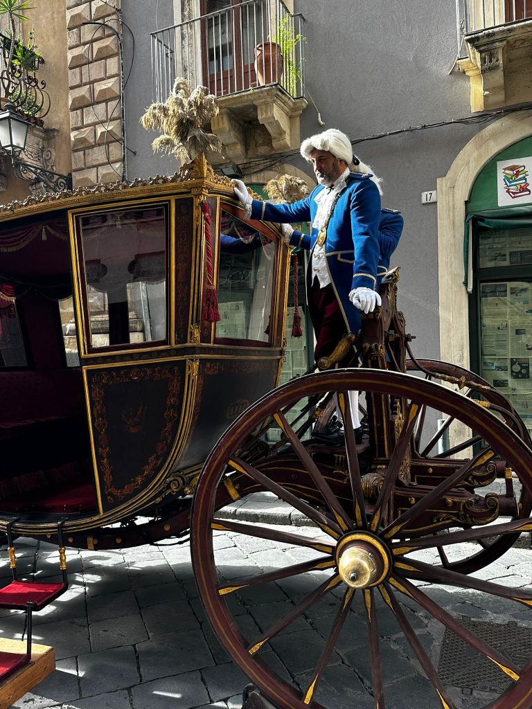 La carrozza del Senato, festa Sant'Agata