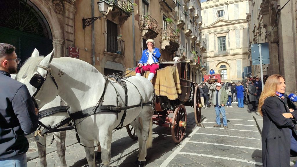 La carrozza del Senato, festa Sant'Agata