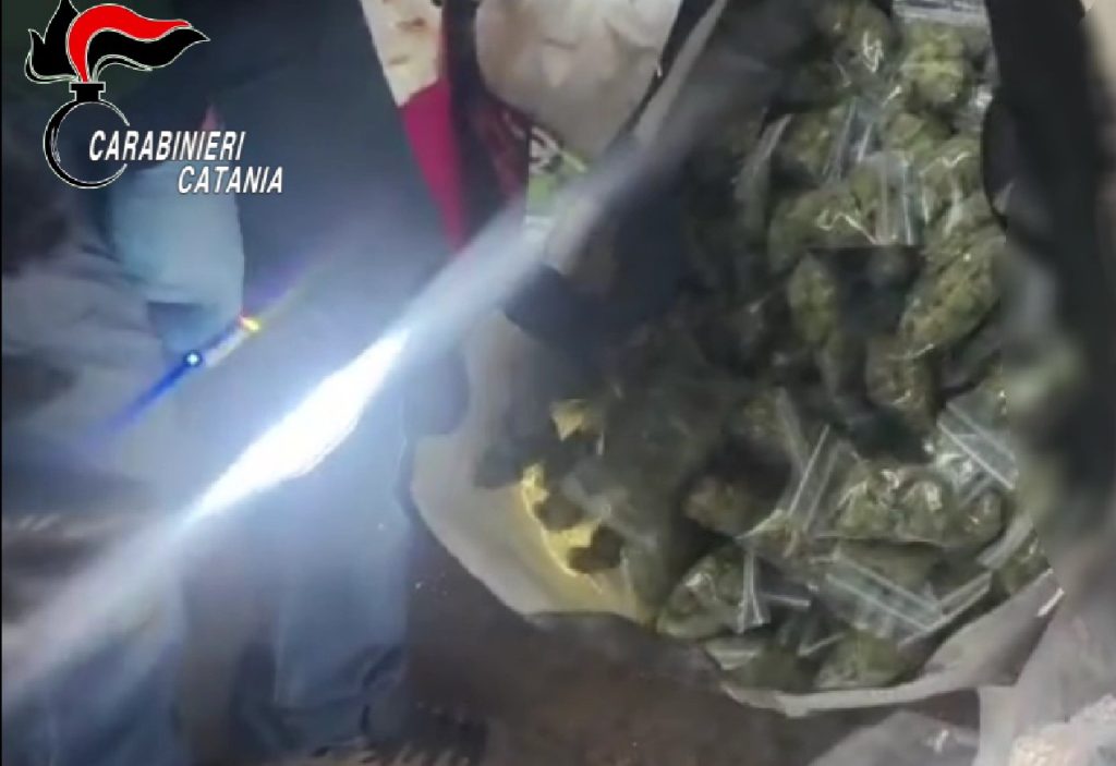 La droga sequestrata ad El Mkiko
