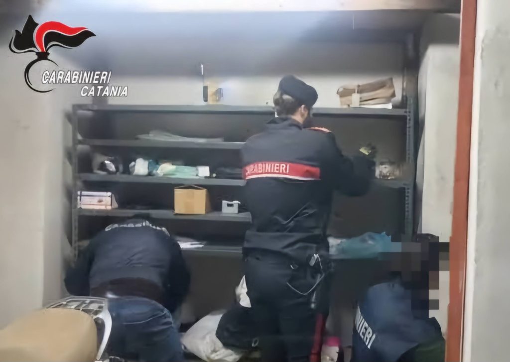La droga sequestrata ad El Mkiko